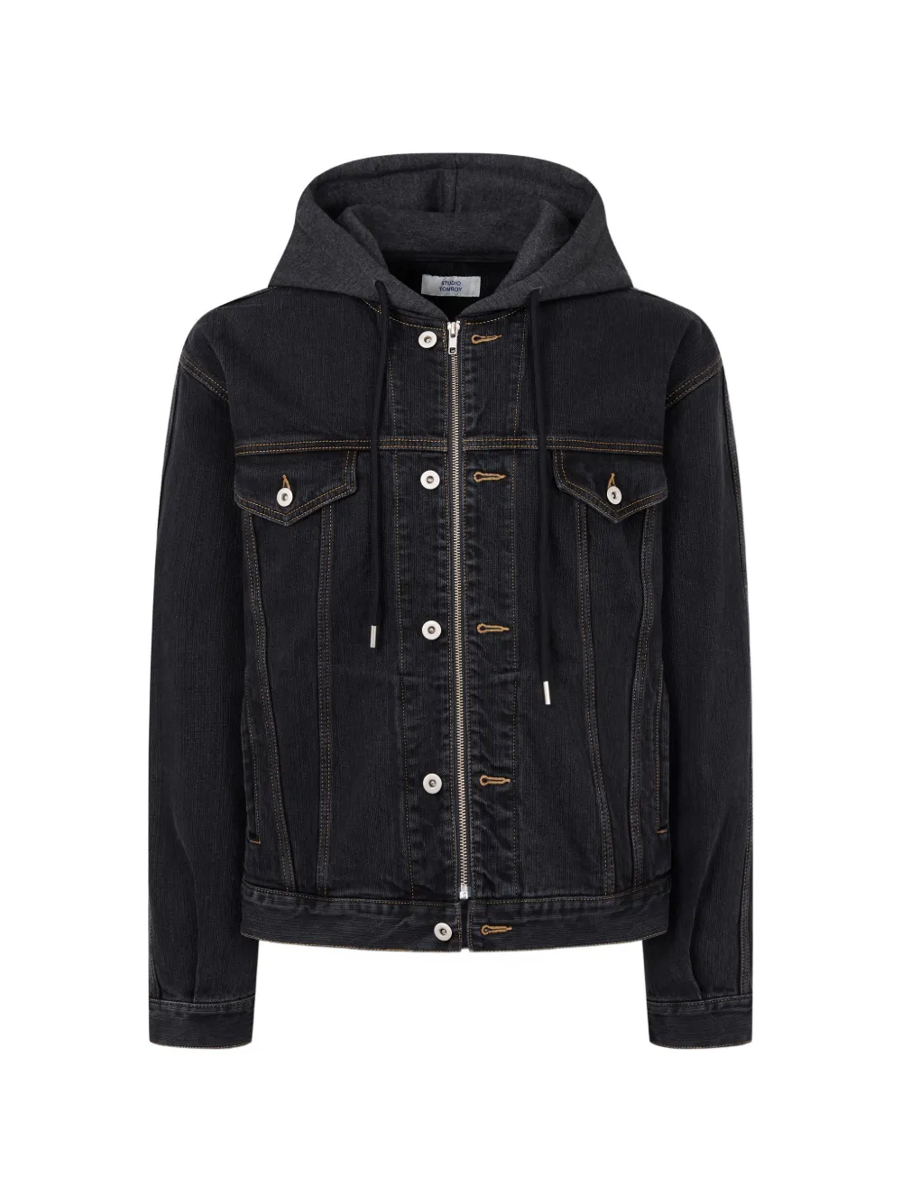 TOMBOY hooded denim jacket - Gris TOMBOY hooded denim jacket - Gris