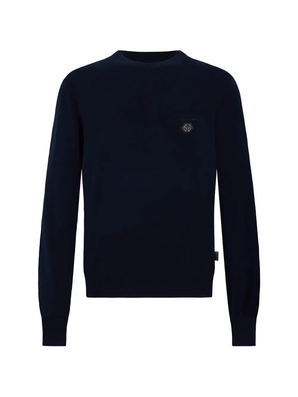 Philipp Plein pullover round neck long-sleeve Love - Blau