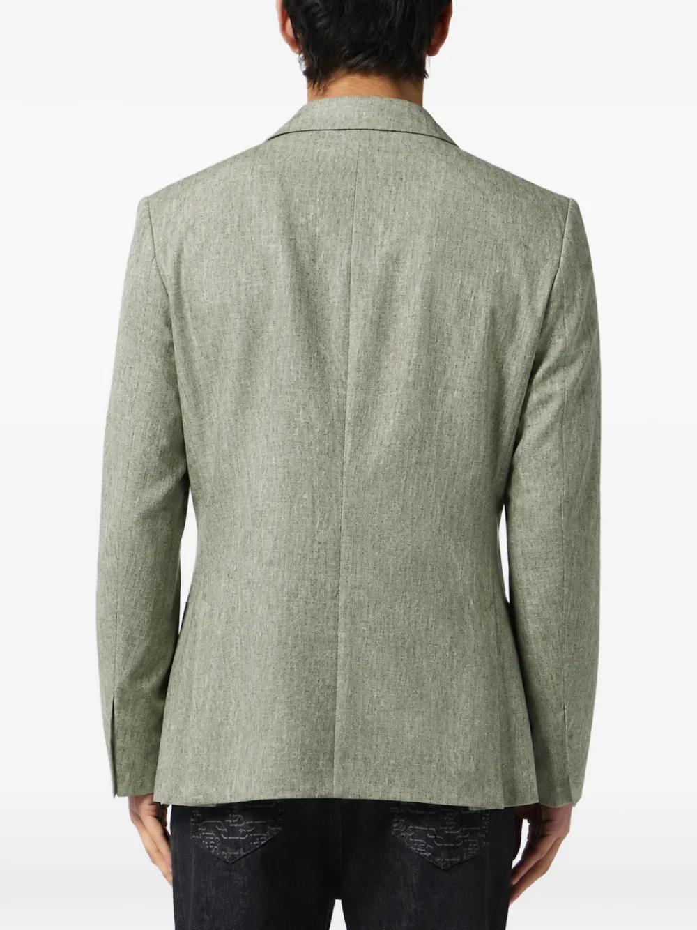 Billionaire Oscar linnen blazer Groen
