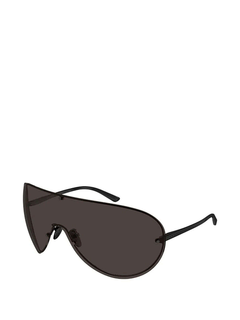 Gucci Eyewear Zonnebril met shield montuur Zwart