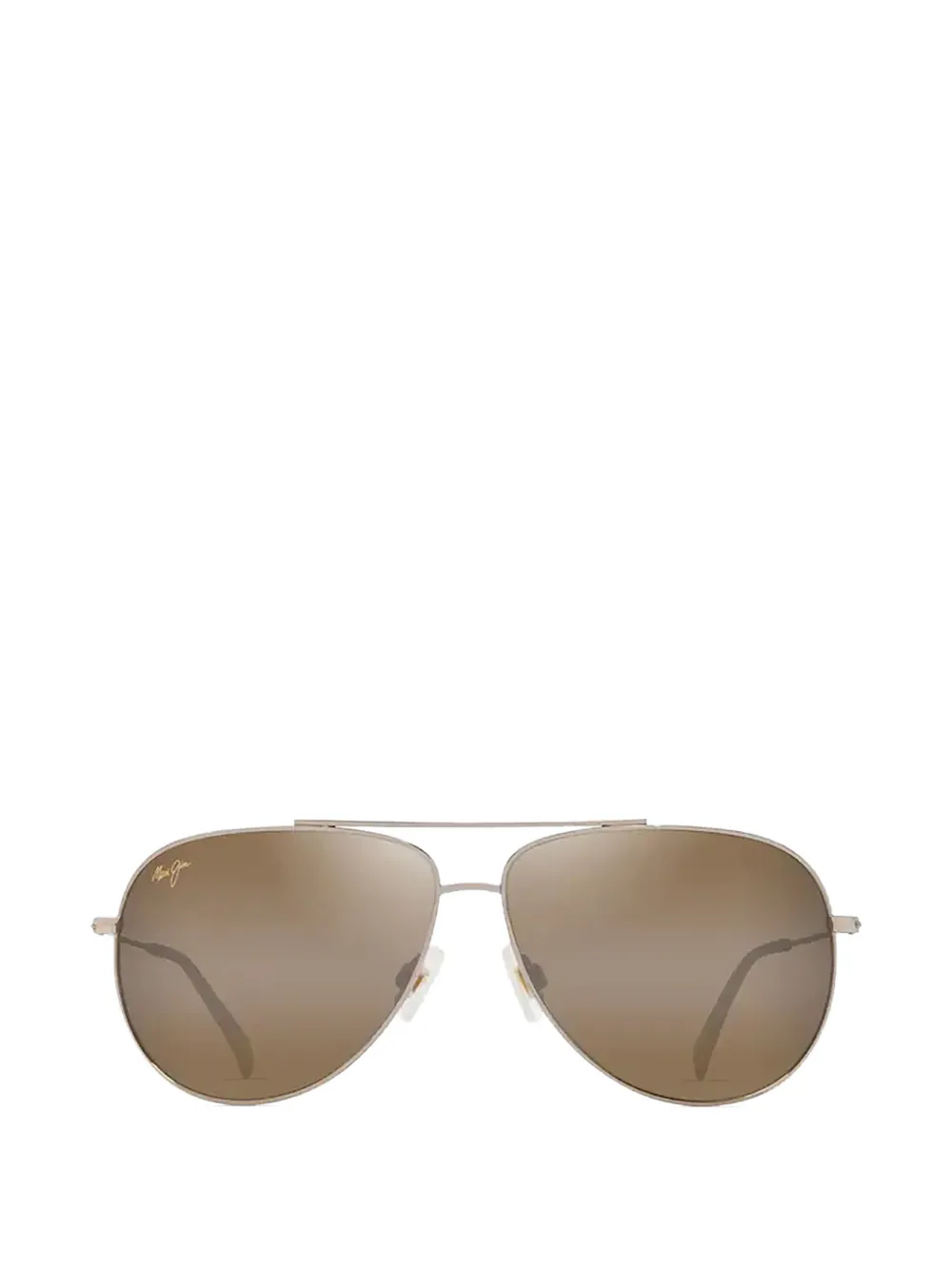 Maui Jim Hauoli XL pilot-frame sunglasses - Oro