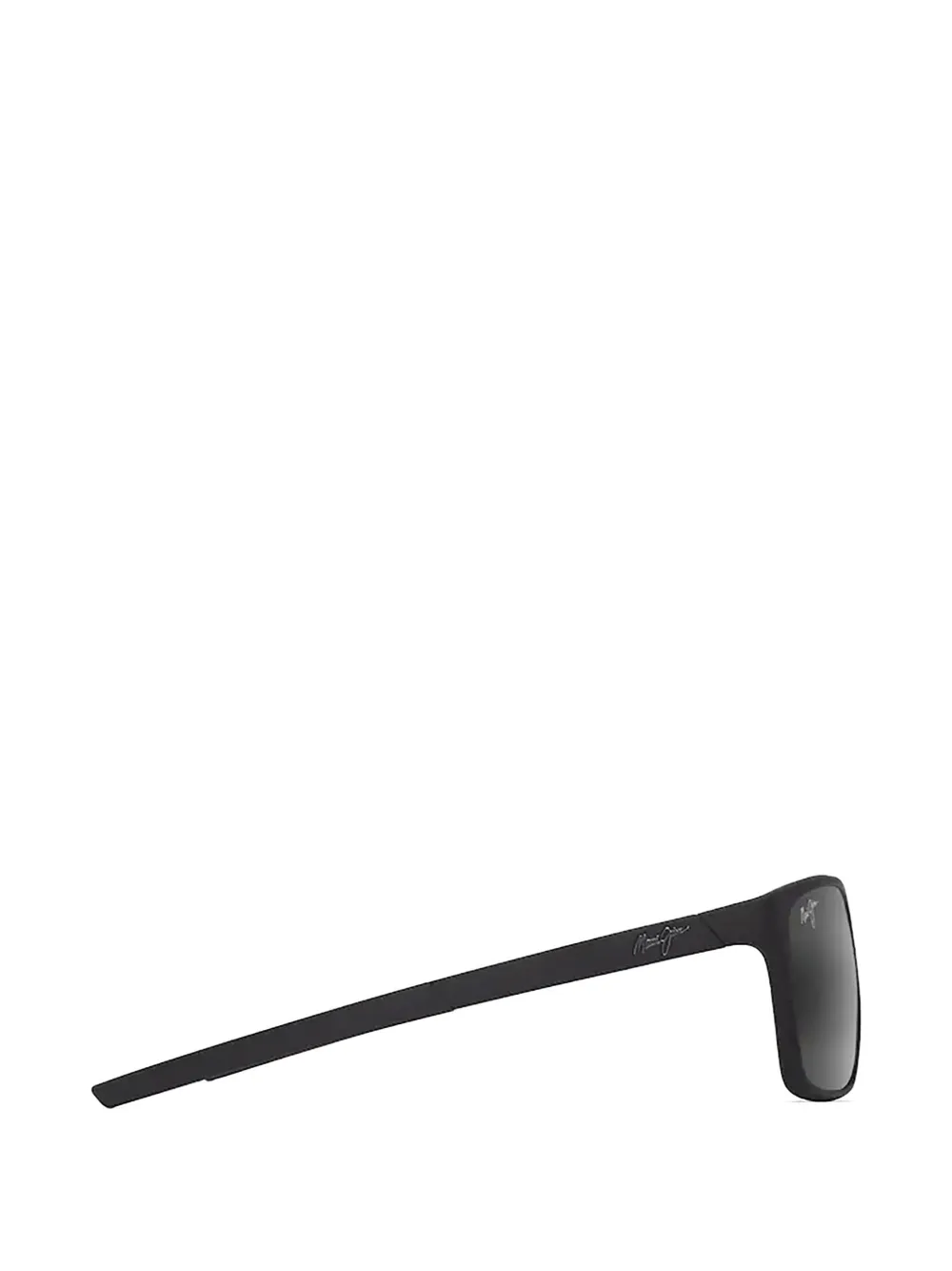 Maui Jim Lehopulu zonnebril met rechthoekig montuur Zwart