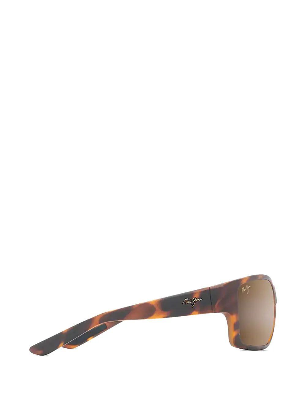 Maui Jim Mangroves zonnebril met rechthoekig montuur Bruin