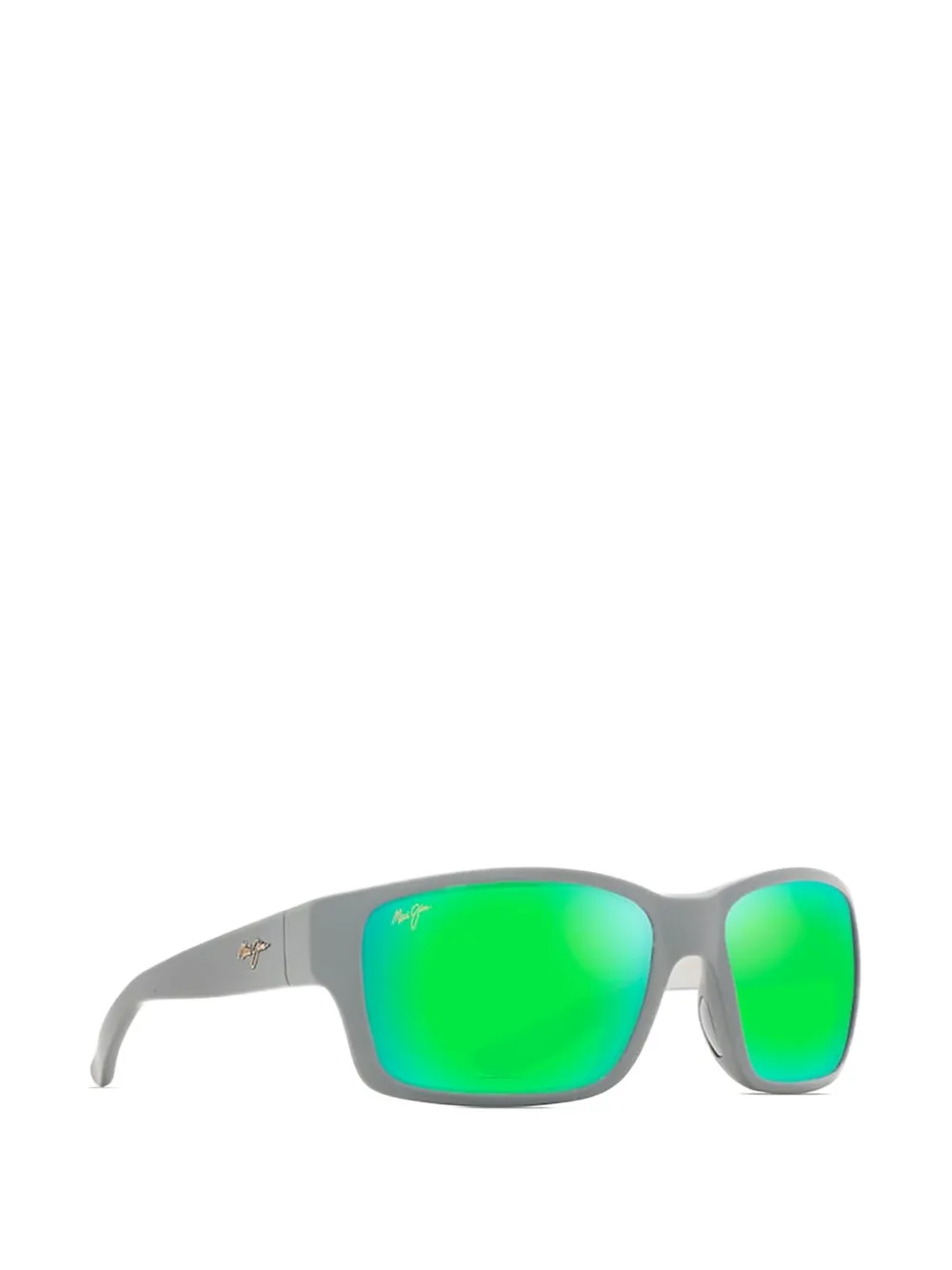 Maui Jim Mangroves zonnebril met rechthoekig montuur Grijs