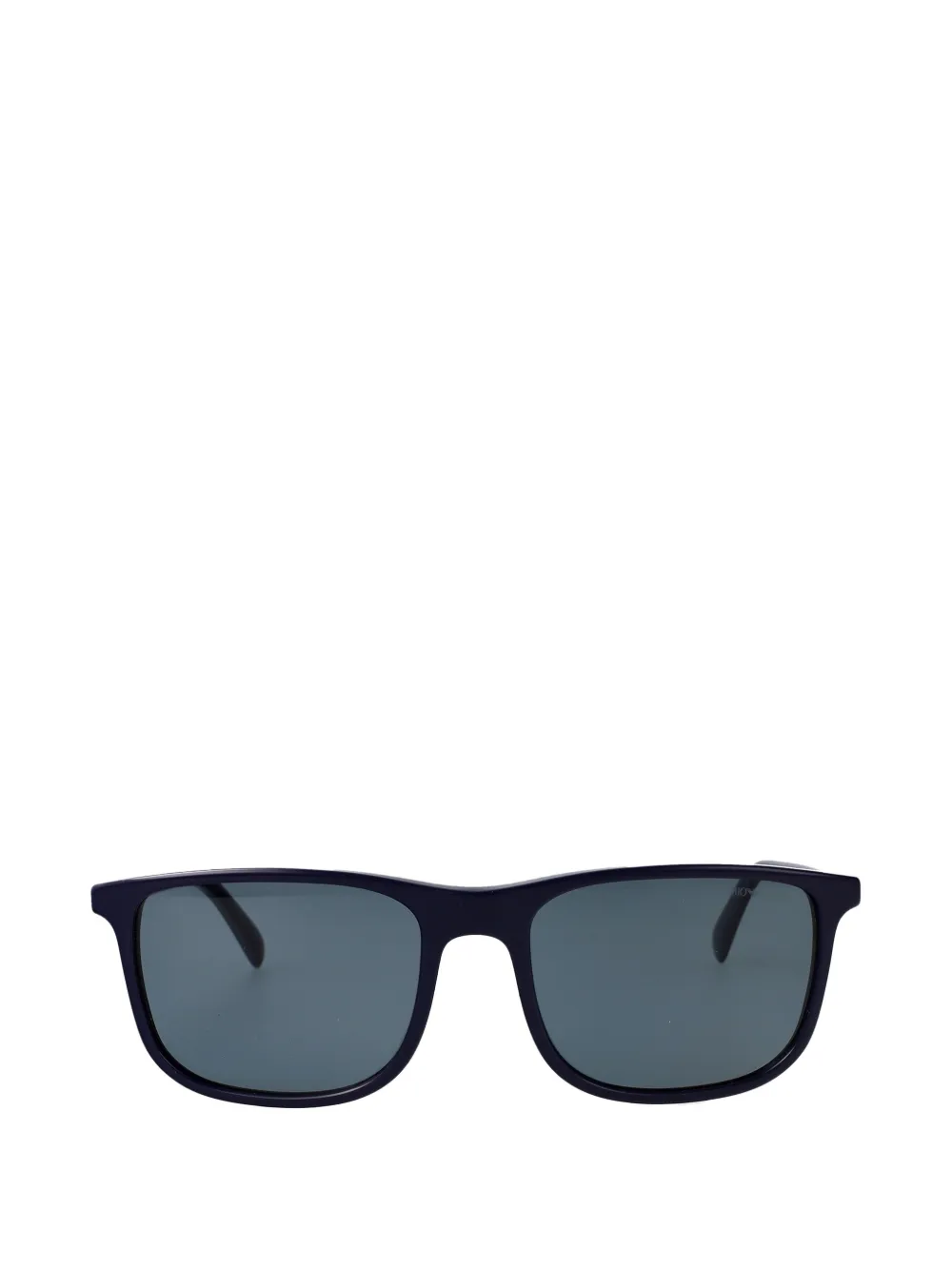 Emporio Armani rectangle-frame sunglasses - Blau
