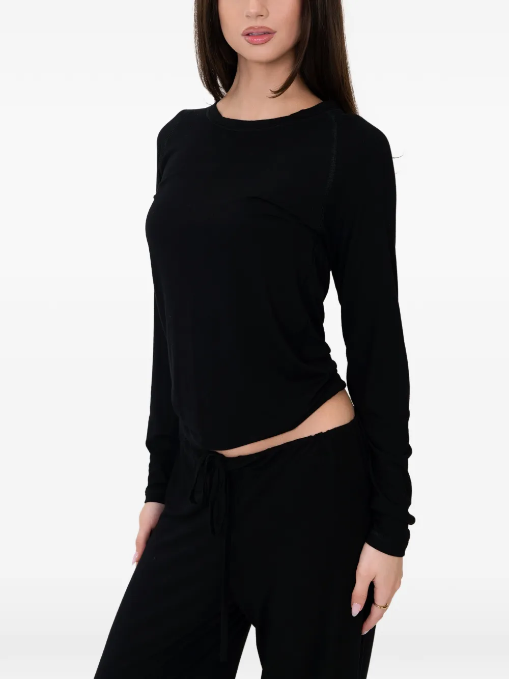 Essentials The Everyday Long-sleeve T-shirt In Black
