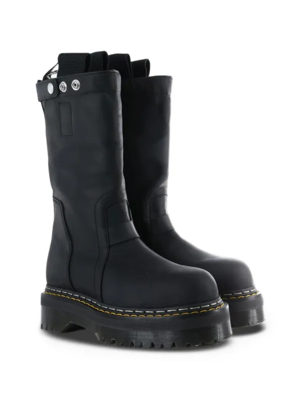 Rick Owens Quad Biker Boots | Black | FARFETCH