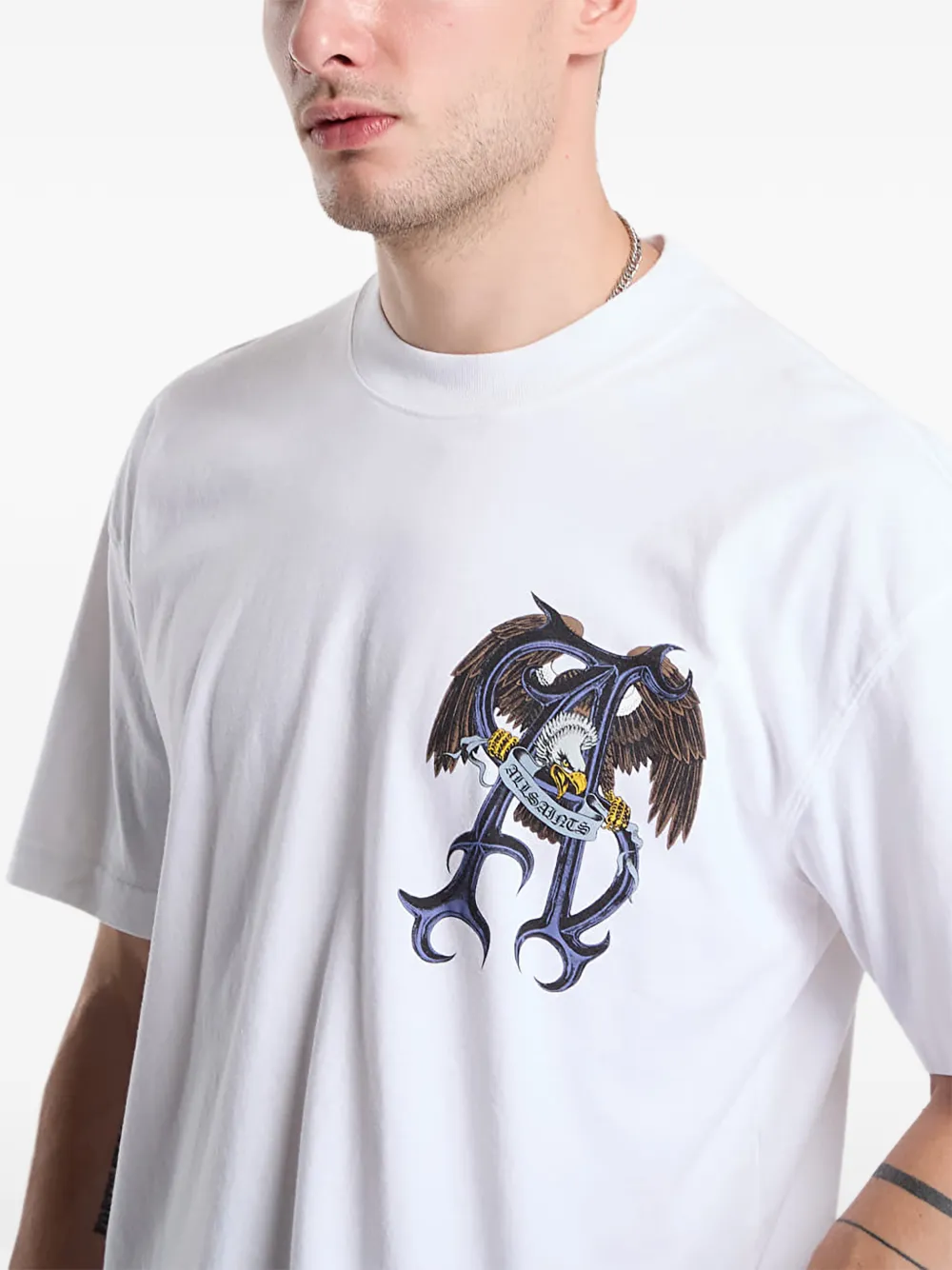 AllSaints Raptour T-shirt met grafische print Wit