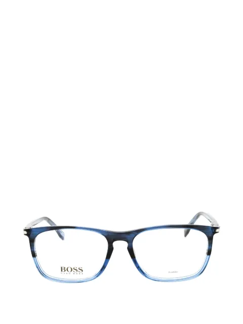 BOSS rectangle-frame glasses