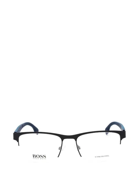 BOSS rectangle-frame glasses
