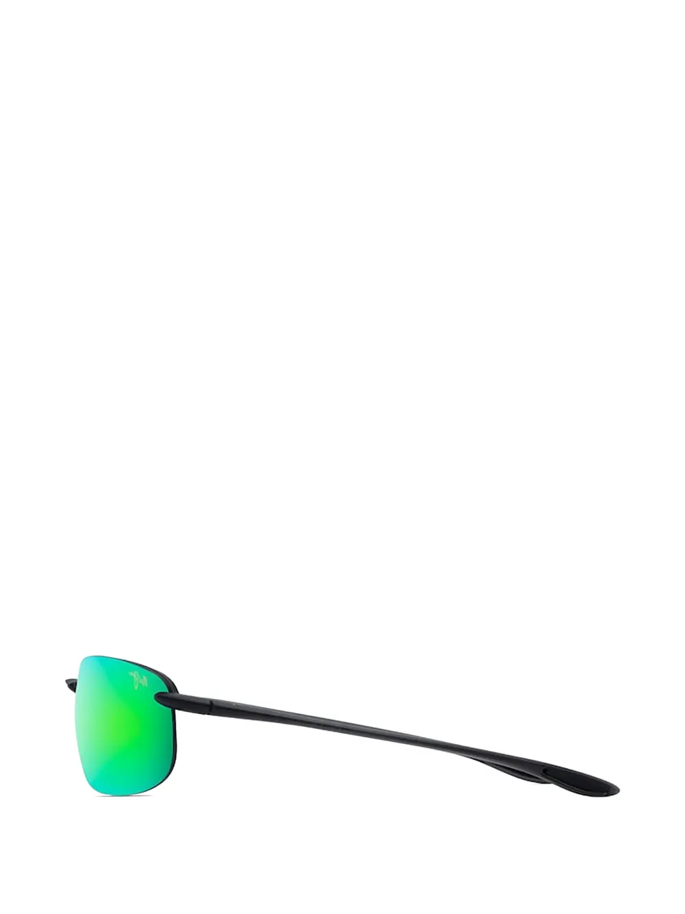 Maui Jim Hookipa X-Large zonnebril met randloos montuur Zwart
