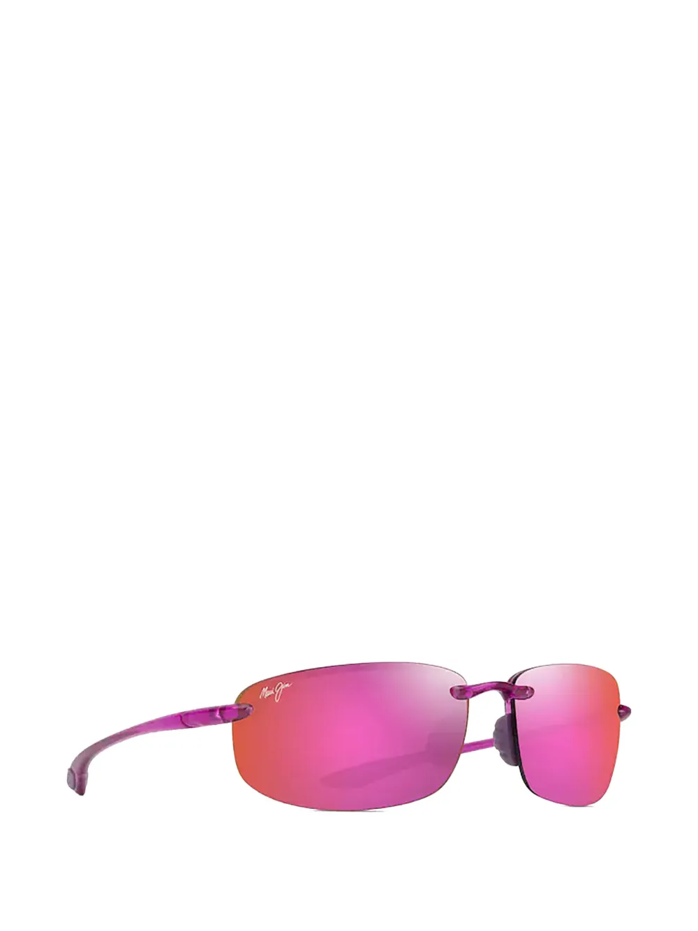 Maui Jim Ho'Okipa zonnebril met rechthoekig montuur Roze