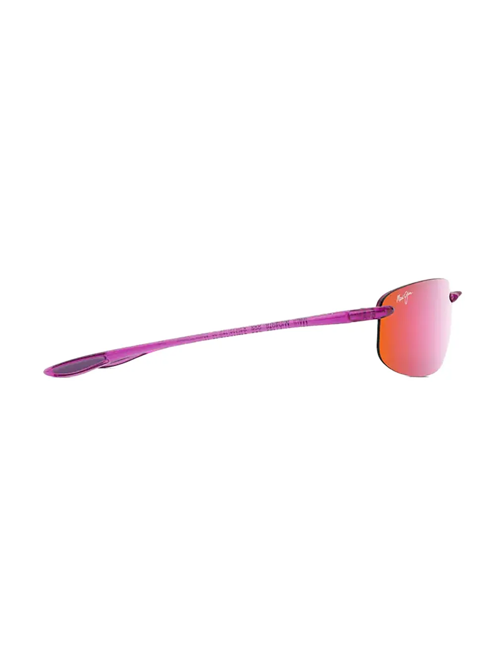 Maui Jim Ho'Okipa zonnebril met rechthoekig montuur Roze
