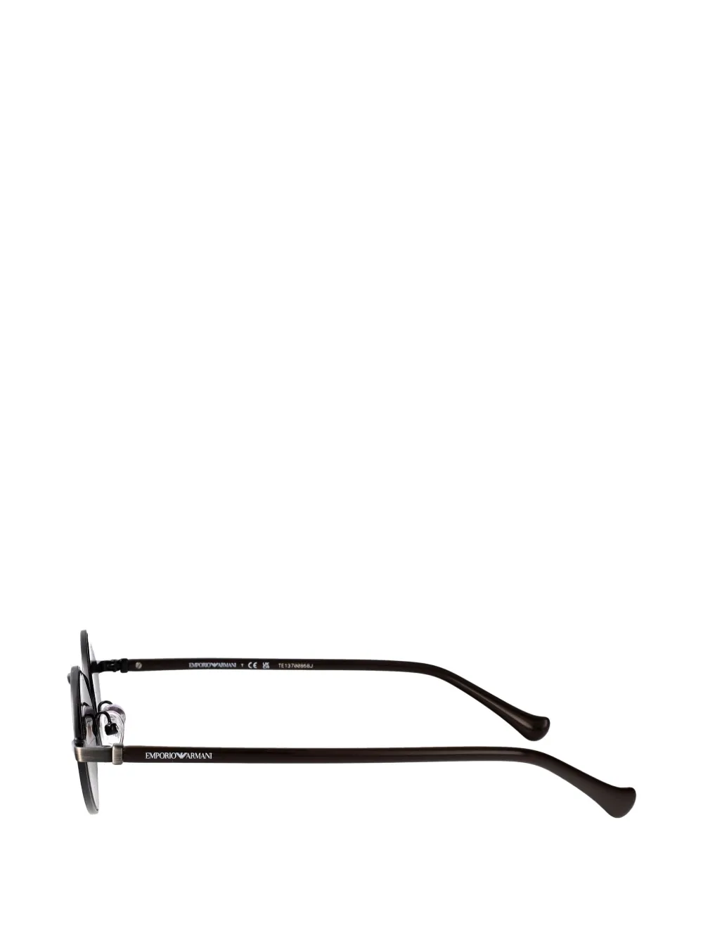 Emporio Armani Zonnebril met geometrisch montuur Grijs