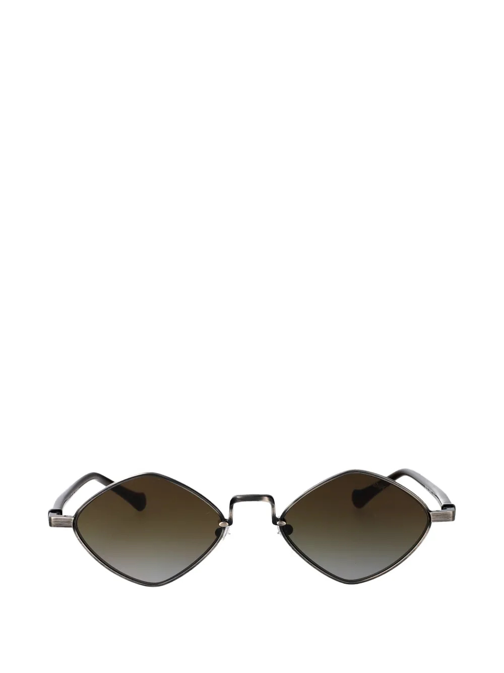 Emporio Armani geometric-frame sunglasses - Grau