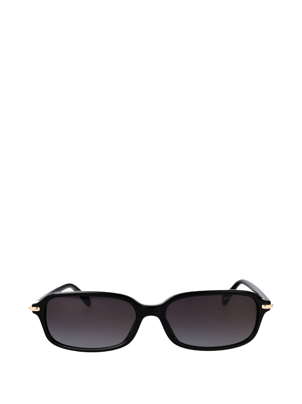 Michael Kors Agra rectangle-frame sunglasses - Nero