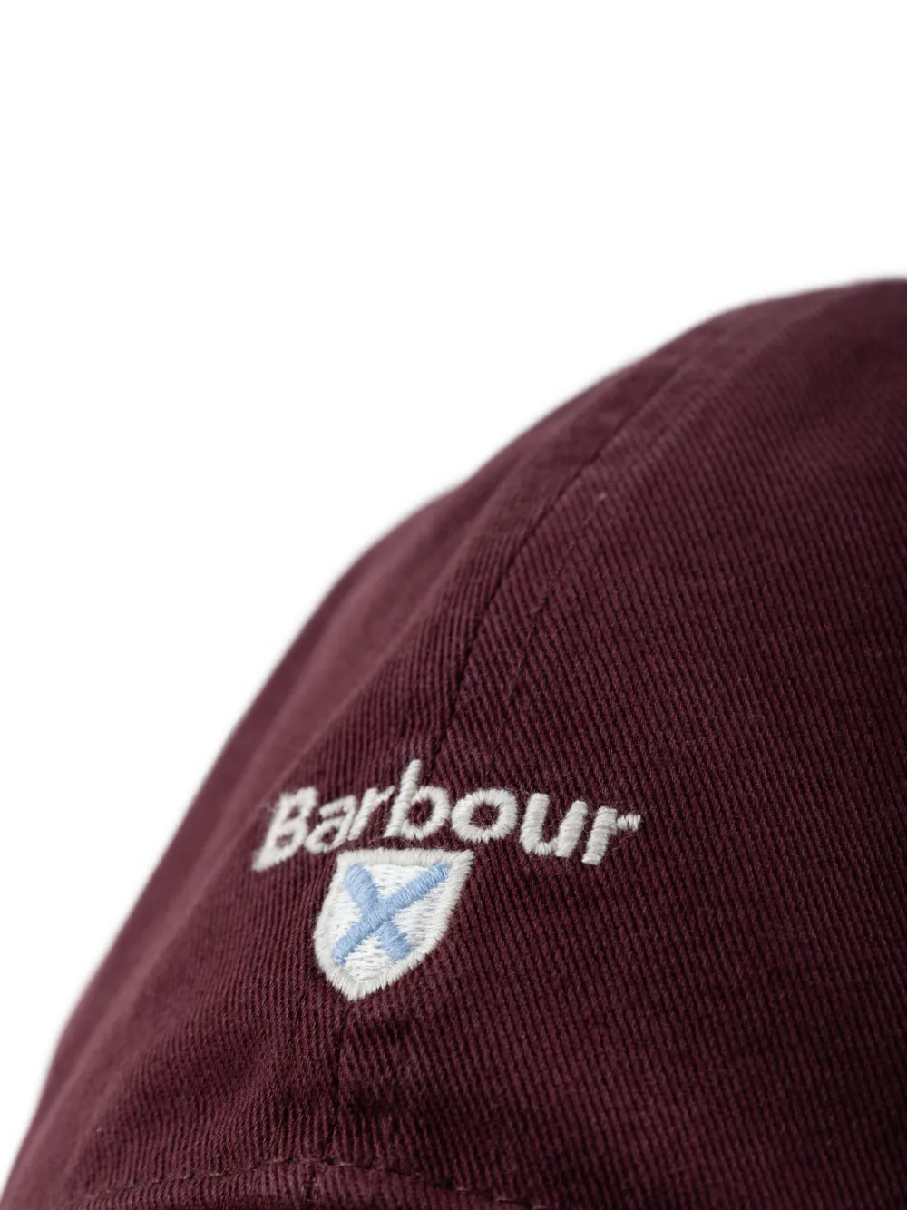 Barbour Cascade baseball cap Rood