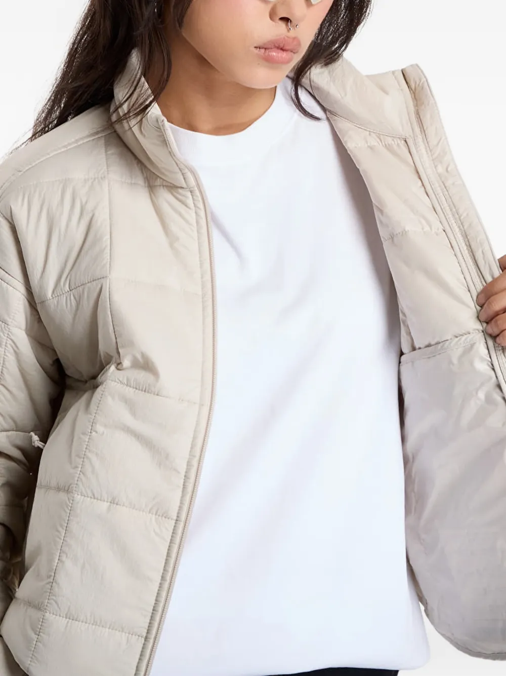 Columbia Sienna Hill gewatteerd jack Beige