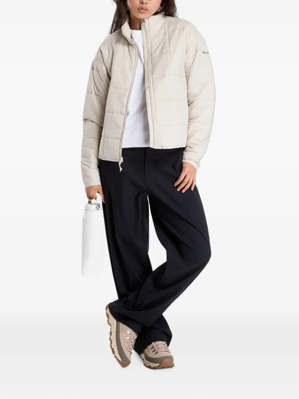 Columbia Sienna Hill gewatteerd jack Beige