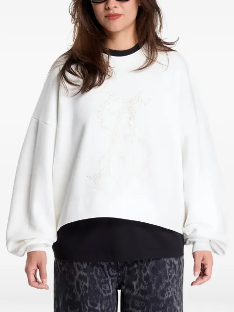 AllSaints bead-embellished sweatshirt