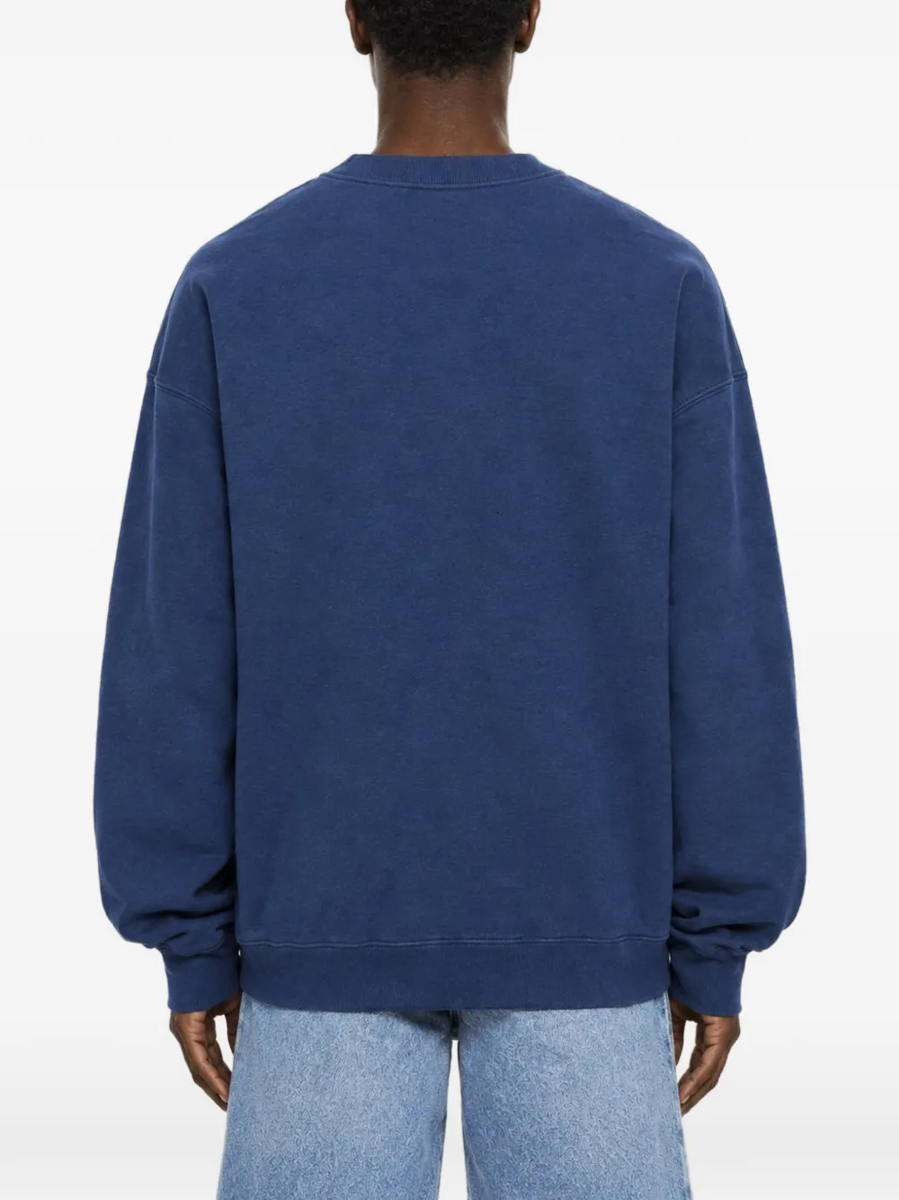 Off-White Trui met logoprint Blauw