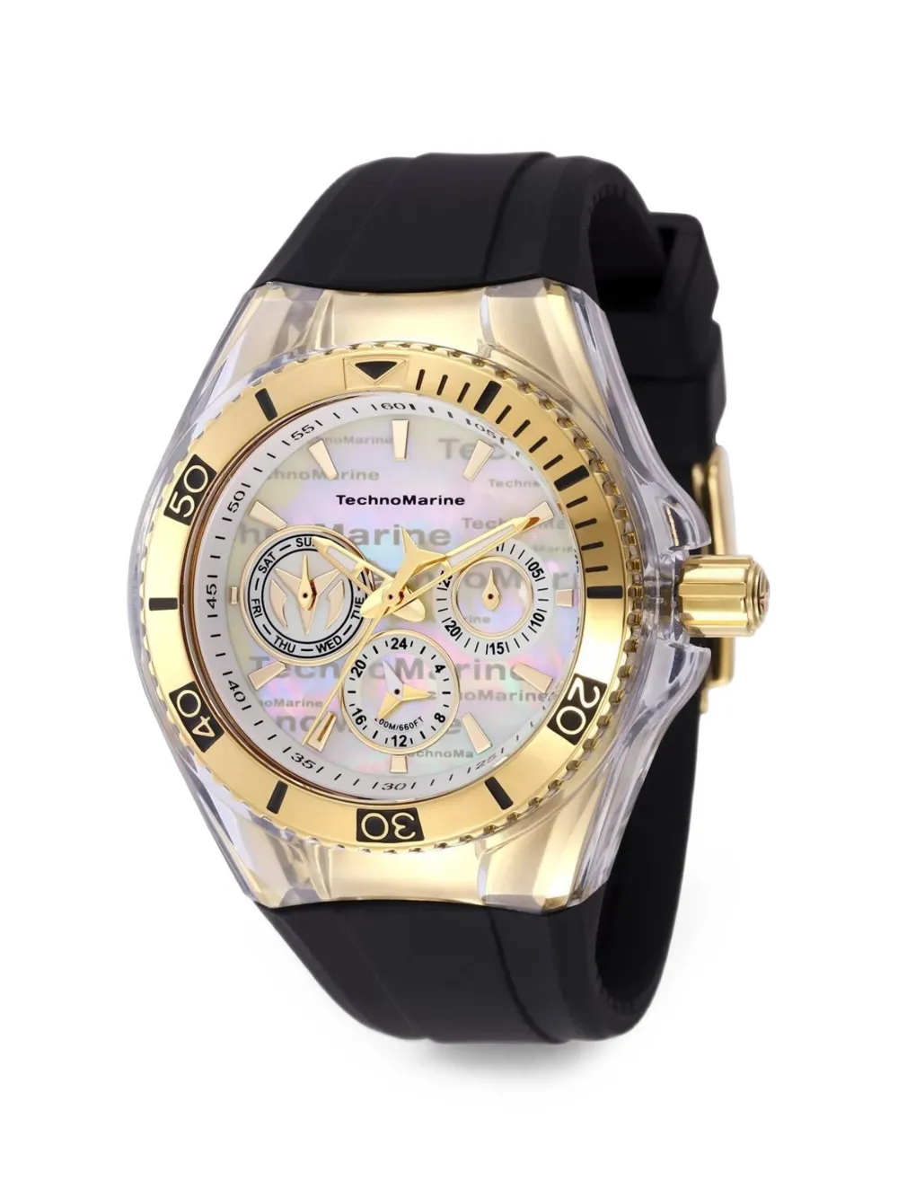 Technomarine Cruise California 40.57mm Watch In Gold