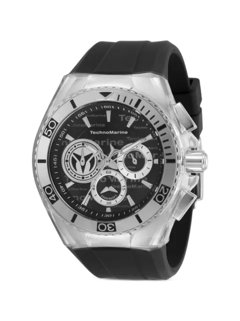 TechnoMarine stainless steel 47mm watch