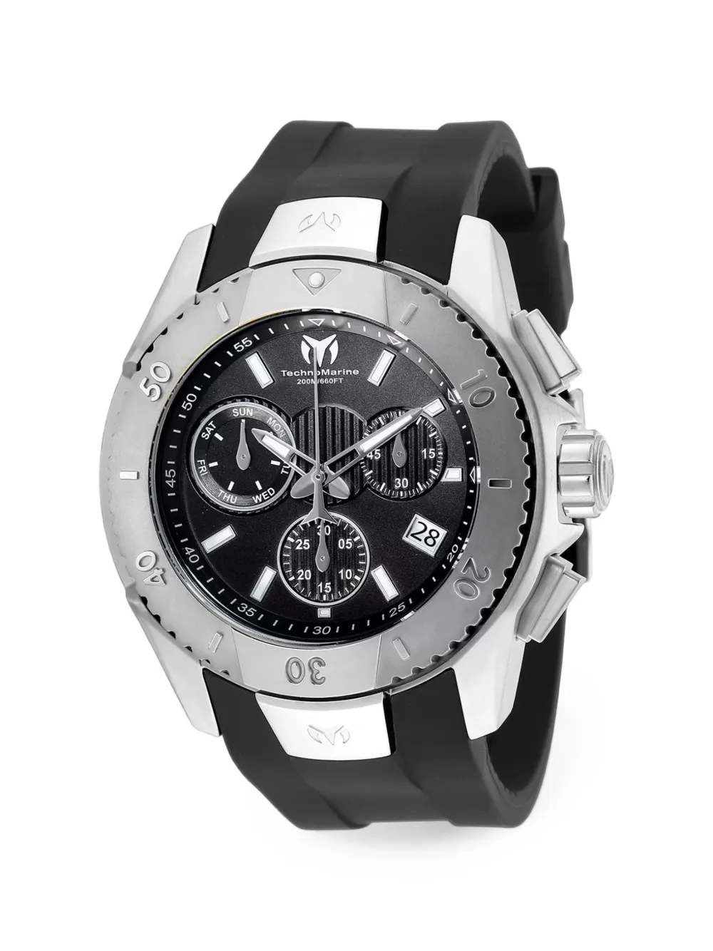 Technomarine Uf6 48mm Watch In Black
