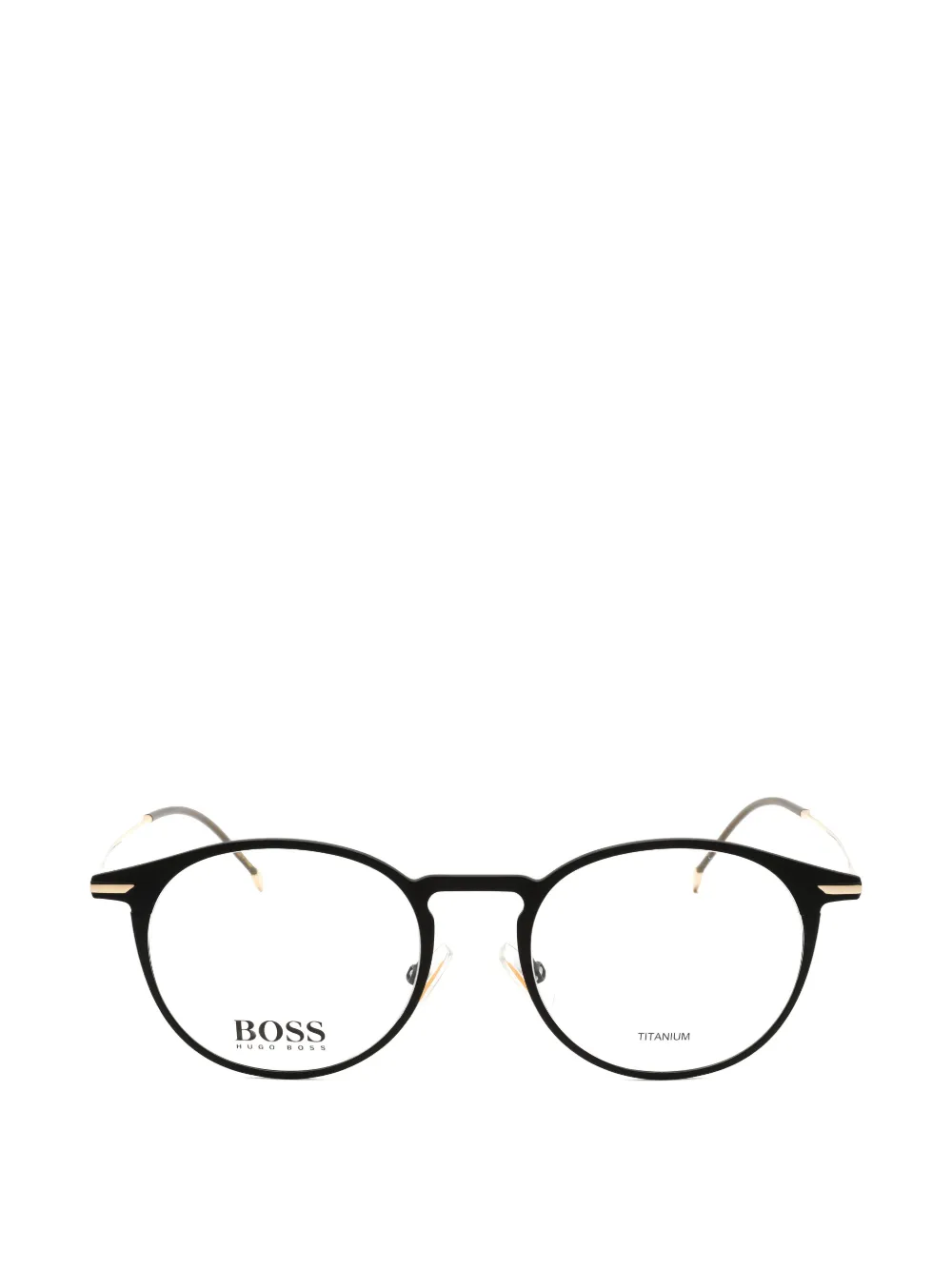 BOSS round-frame glasses - Nero
