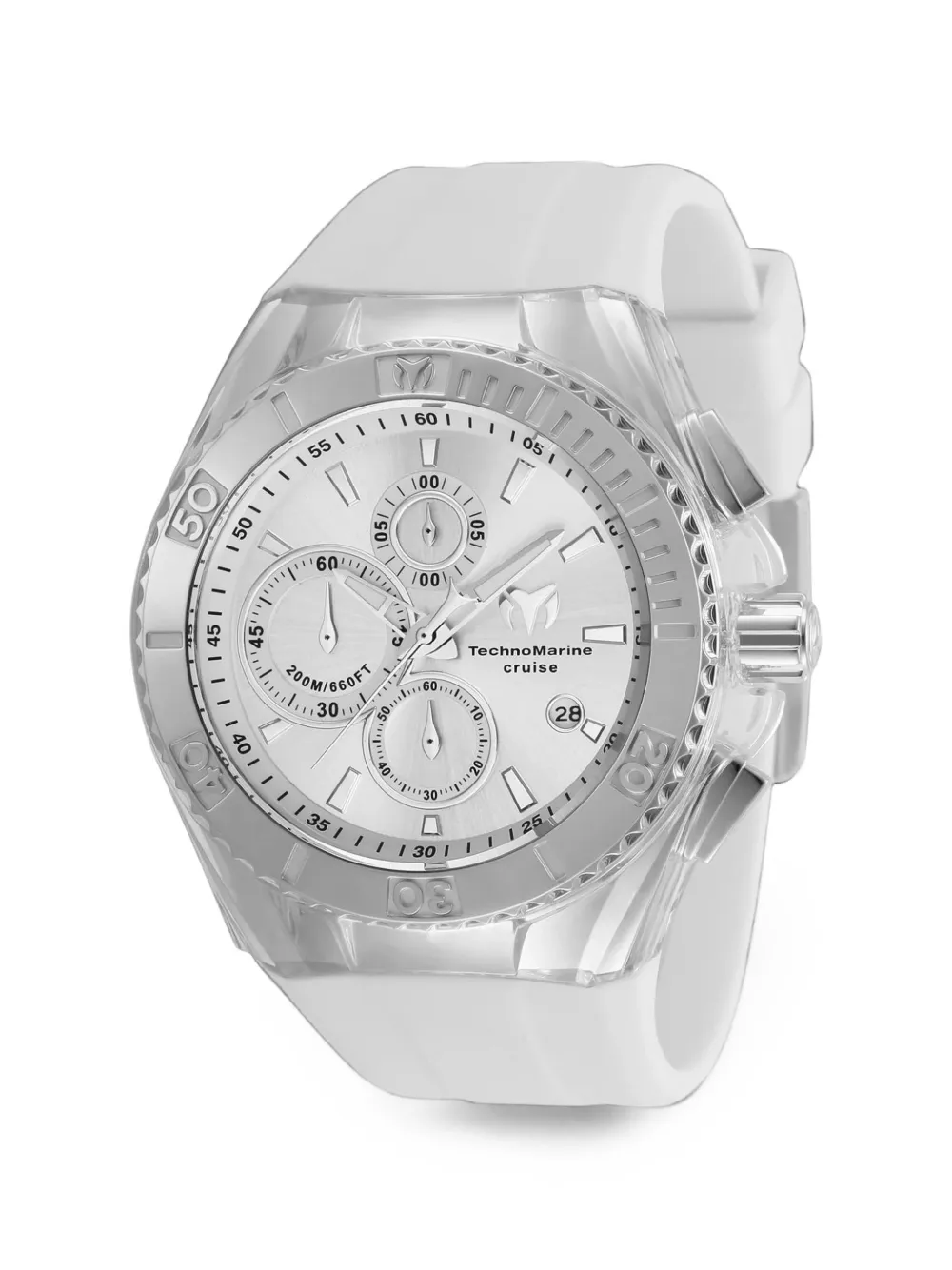 Technomarine Cruise Star 45mm Watch In Silver