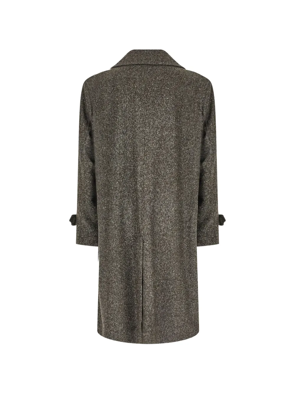 Corneliani herringbone-weave coat Bruin