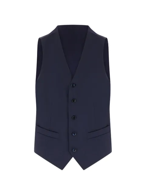 Corneliani single-breasted V-neck waistcoat