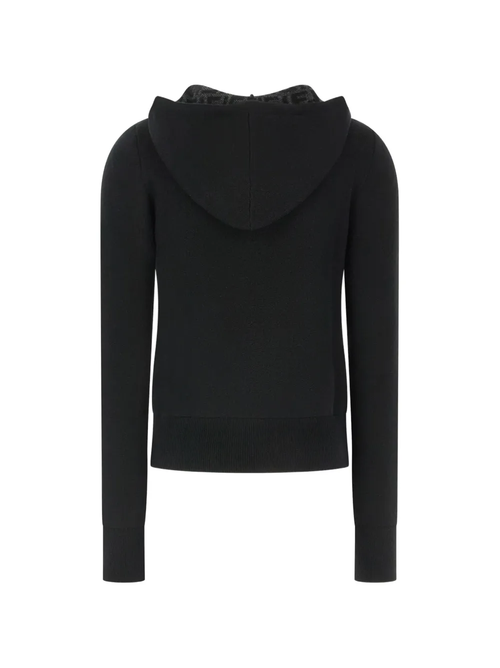FENDI Hoodie met FF-logo Zwart