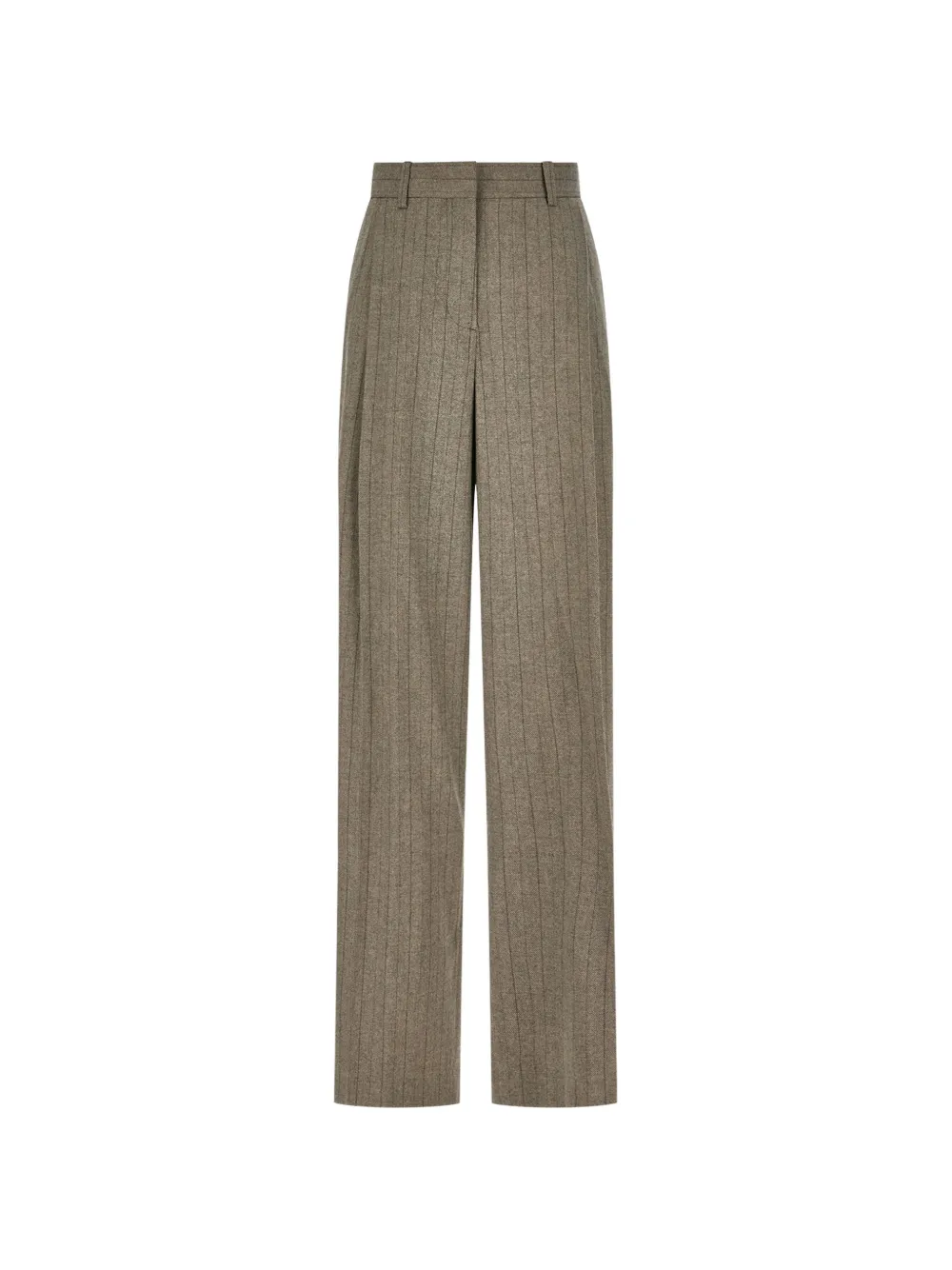 Paul Smith pinstripe wide-leg trousers - Grau