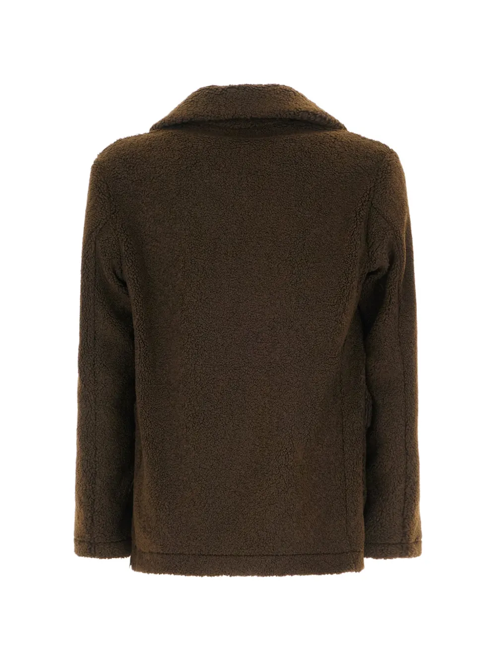 Ballantyne bouclé button-up overshirt Bruin