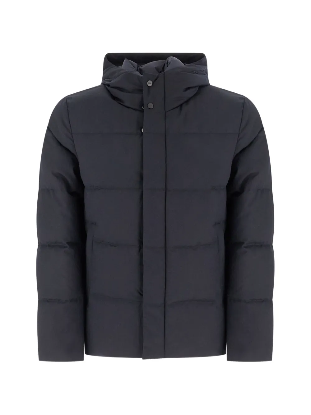 Duno Winsor hooded padded jacket Zwart