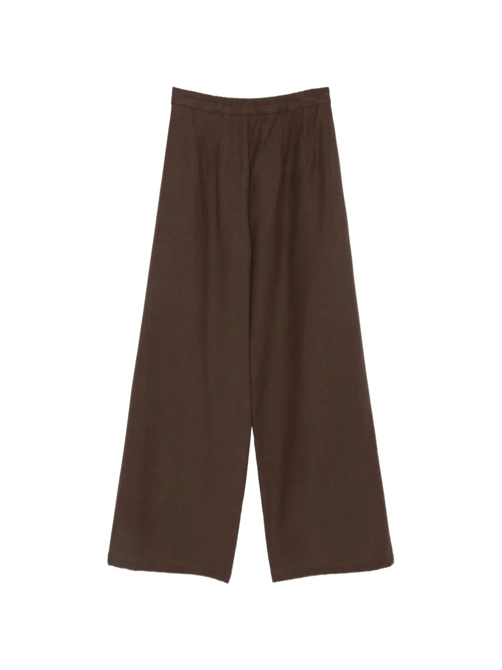 Barba Broek met wijde pijpen Bruin