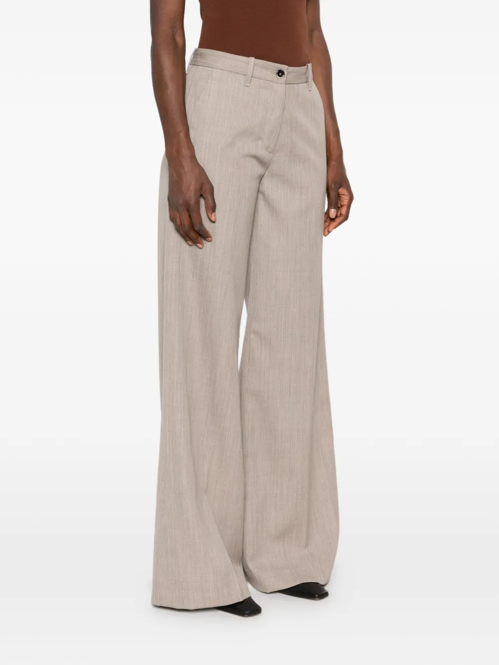 Nine In The Morning Nadia broek Beige