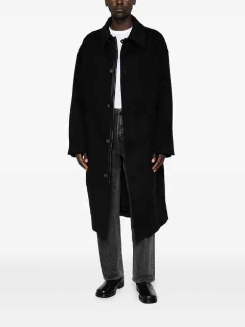ENTIRE STUDIOS single-breasted wool coat