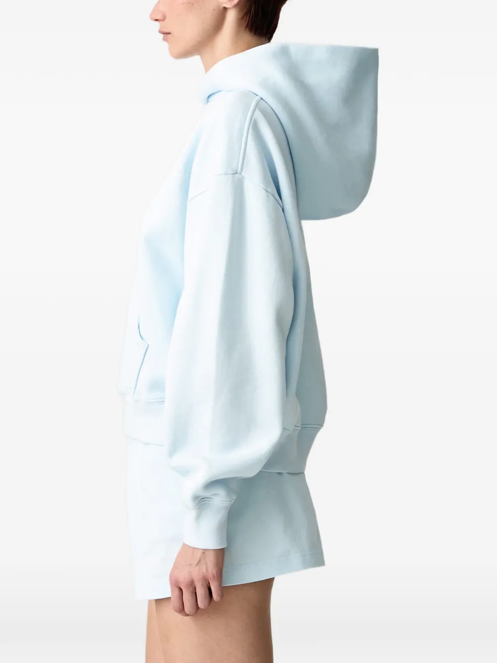 Sporty & Rich International katoenen hoodie Blauw