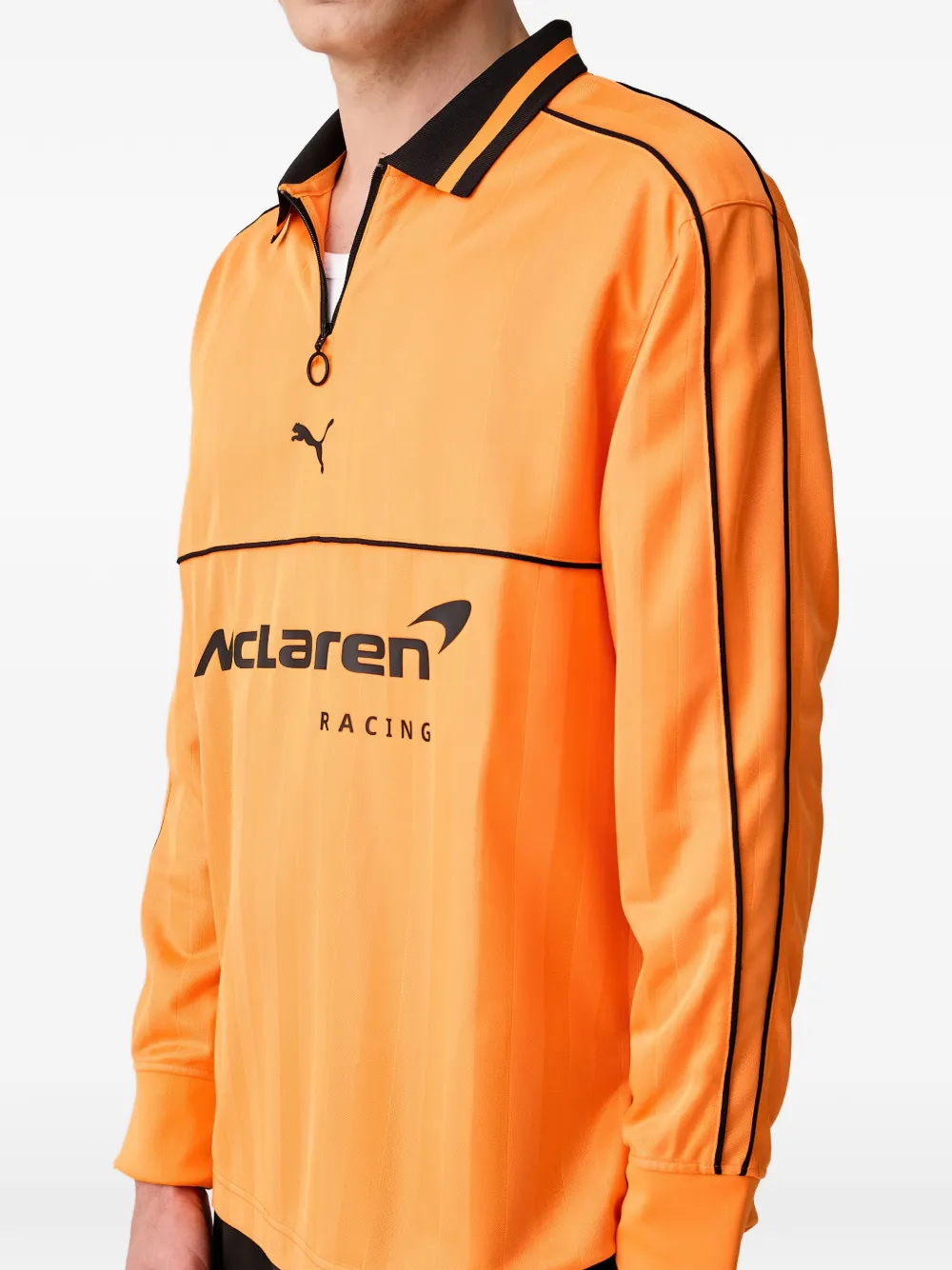 PUMA McLaren Racing T-shirt met kwartrits Oranje