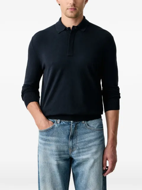 Sisley long-sleeve polo shirt