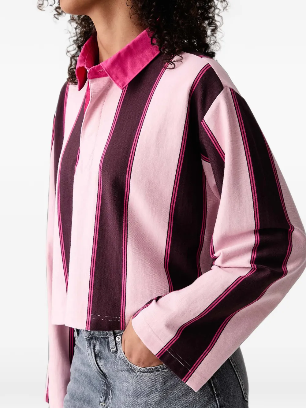 Vans Becky Rugby poloshirt Roze