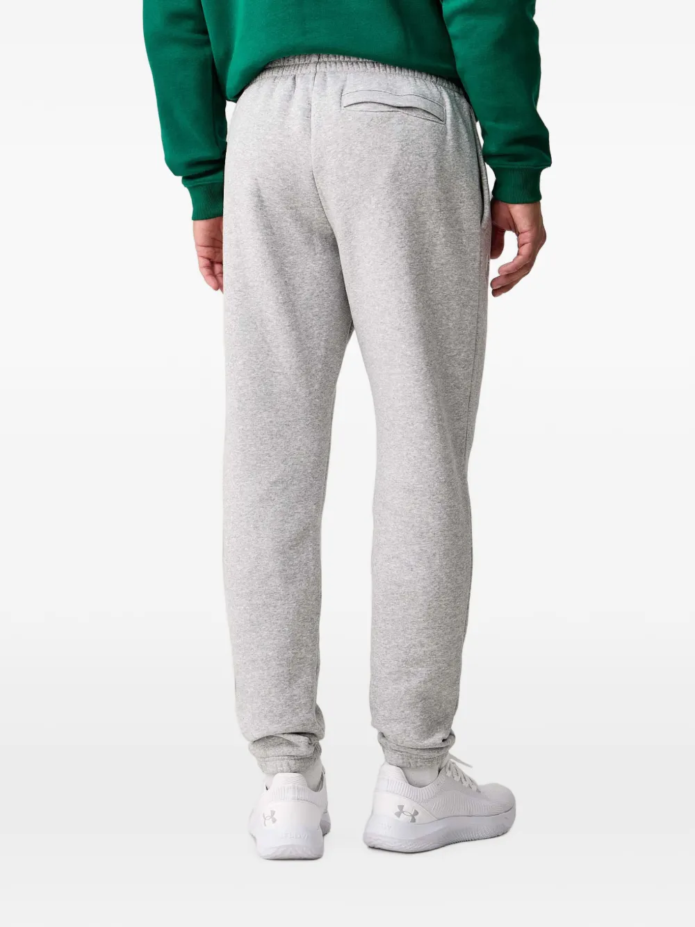 Under Armour UA Icon logo-embroidered drawstring track pants Grijs