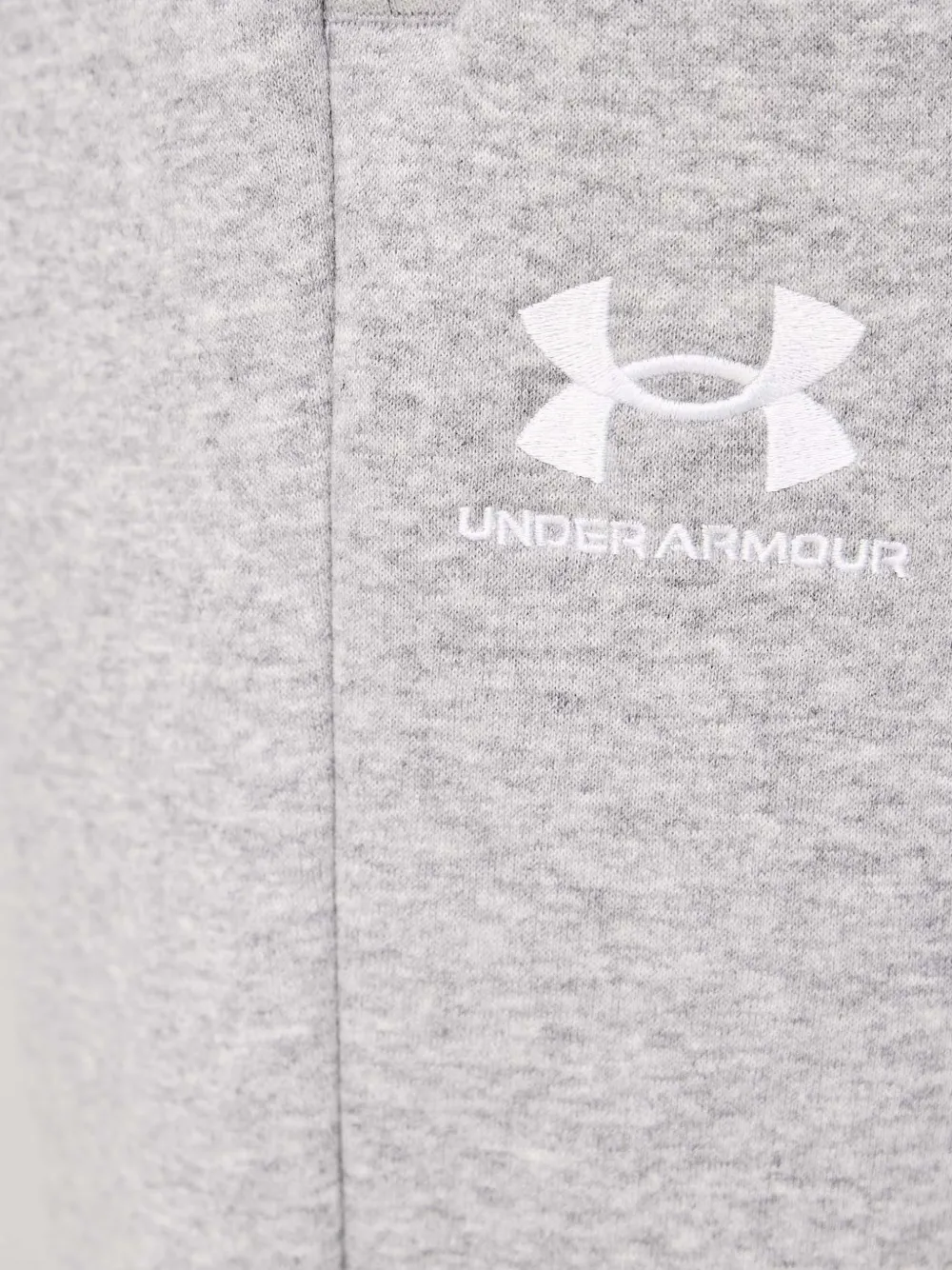 Under Armour UA Icon logo-embroidered drawstring track pants Grijs