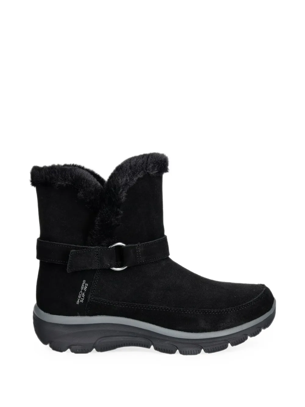 Skechers faux-fur trim boots - Noir