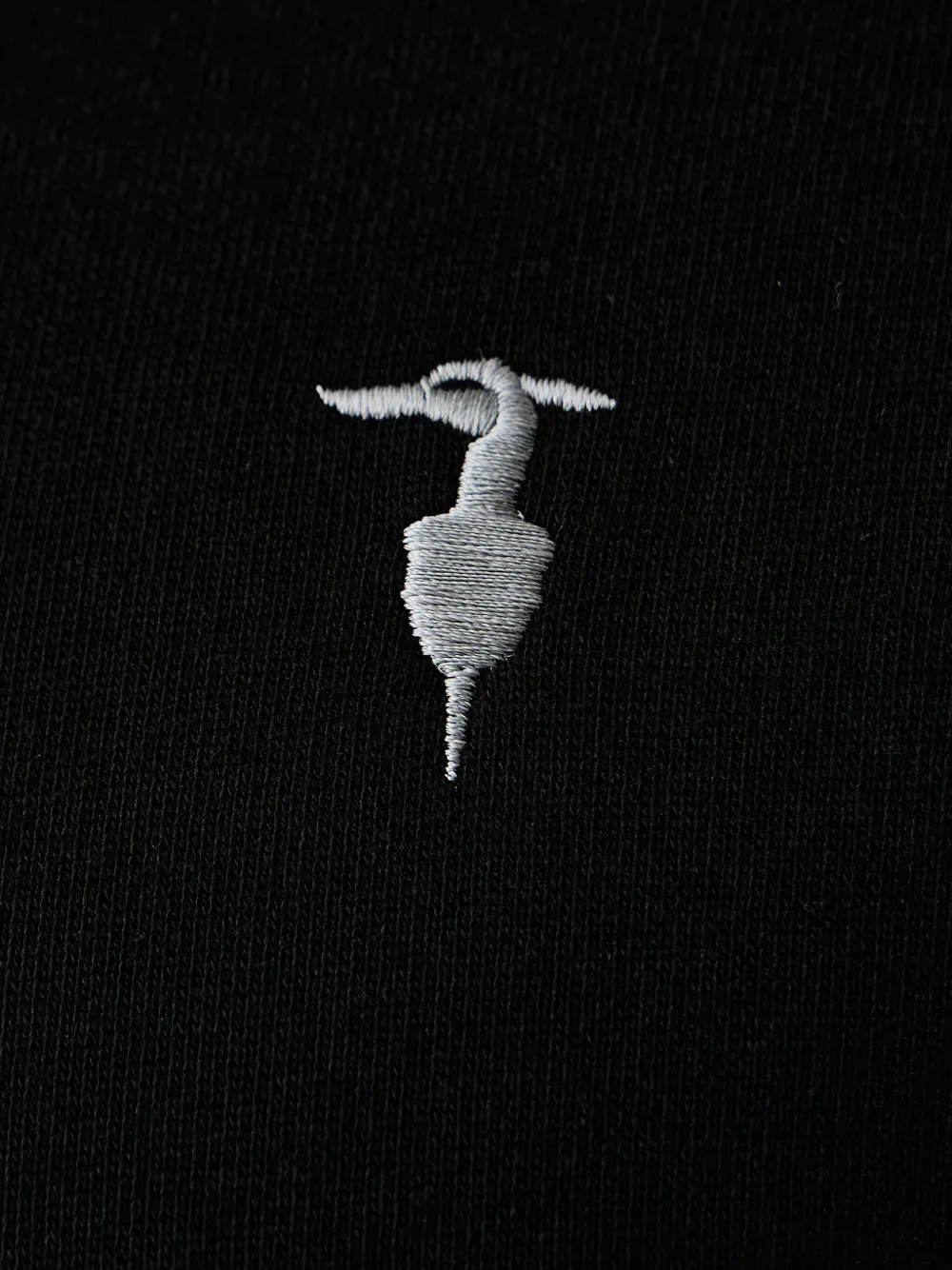 Trussardi Trui met geborduurd logo en ronde hals Zwart