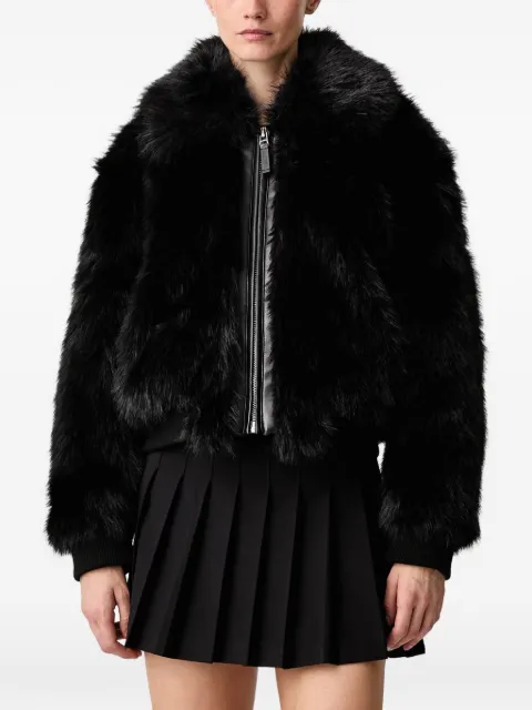 WRSTBHVR Gelija faux-fur bomber jacket