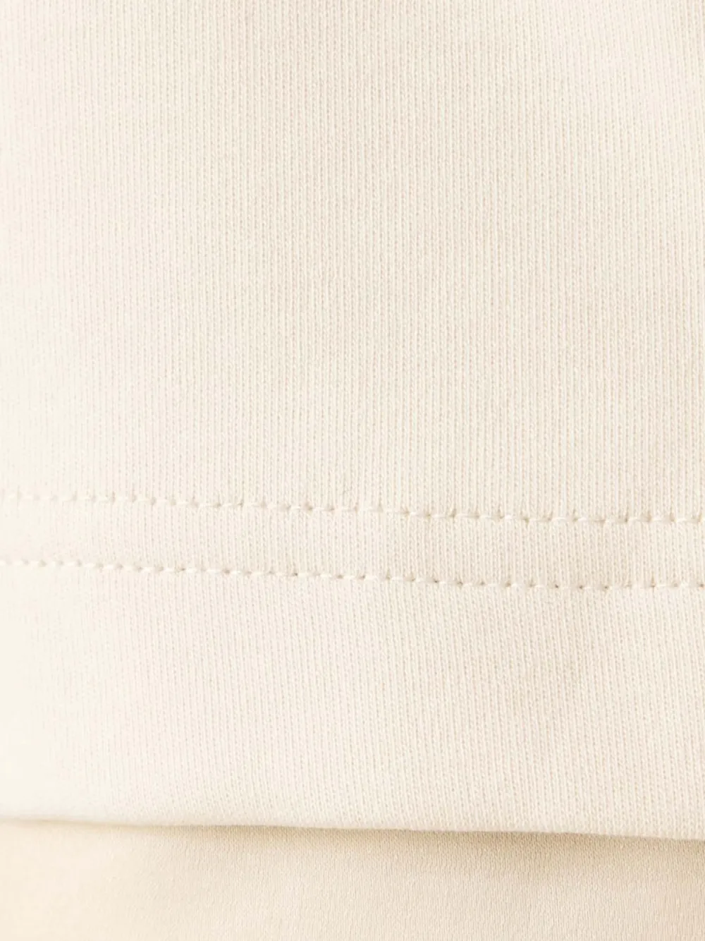 Silvian Heach layered-sleeve T-shirt Wit