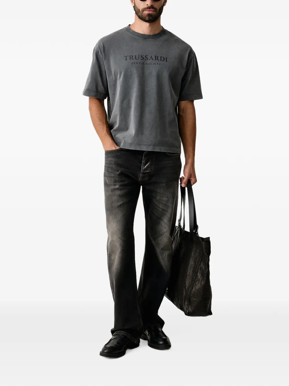 Trussardi Gentle Society T-shirt Grijs